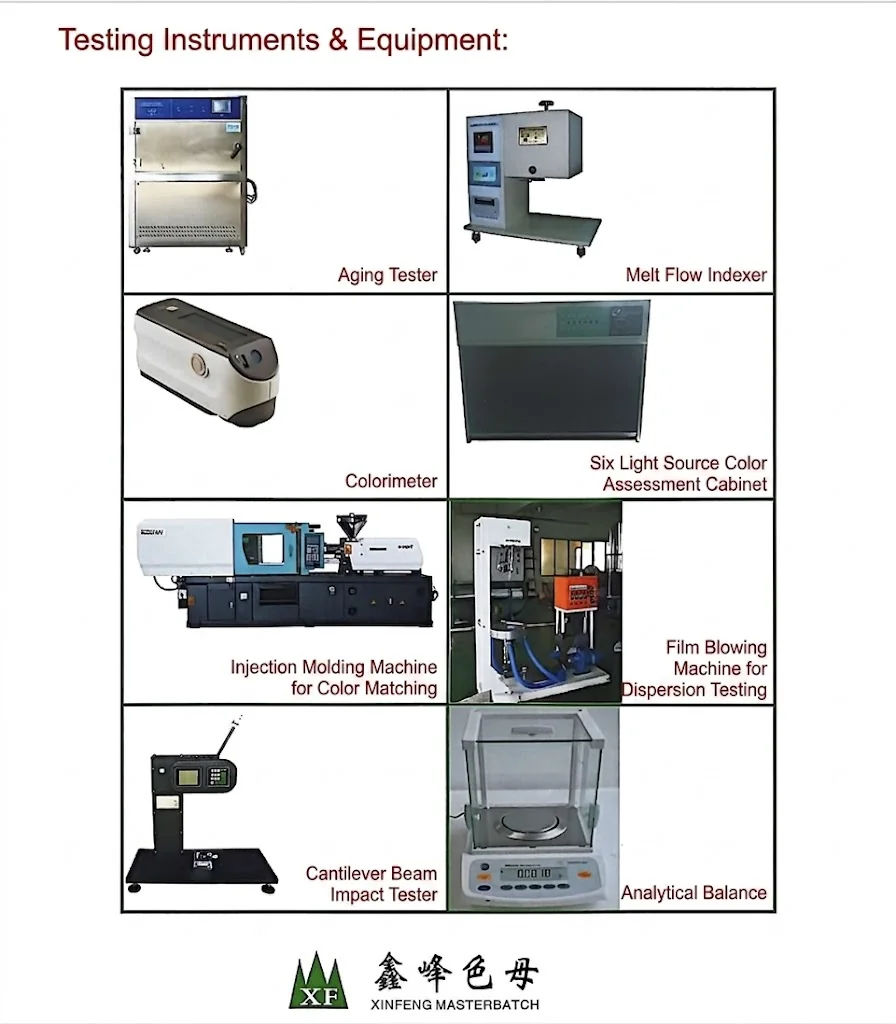 Color assessment and material testing equipment